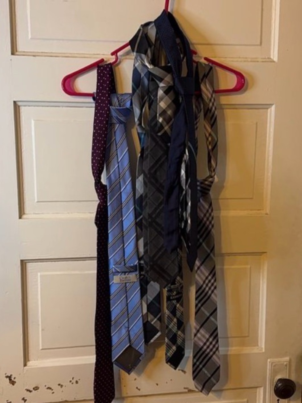 Kids Navy and Gray Multi-Tie Dress Accessory Set